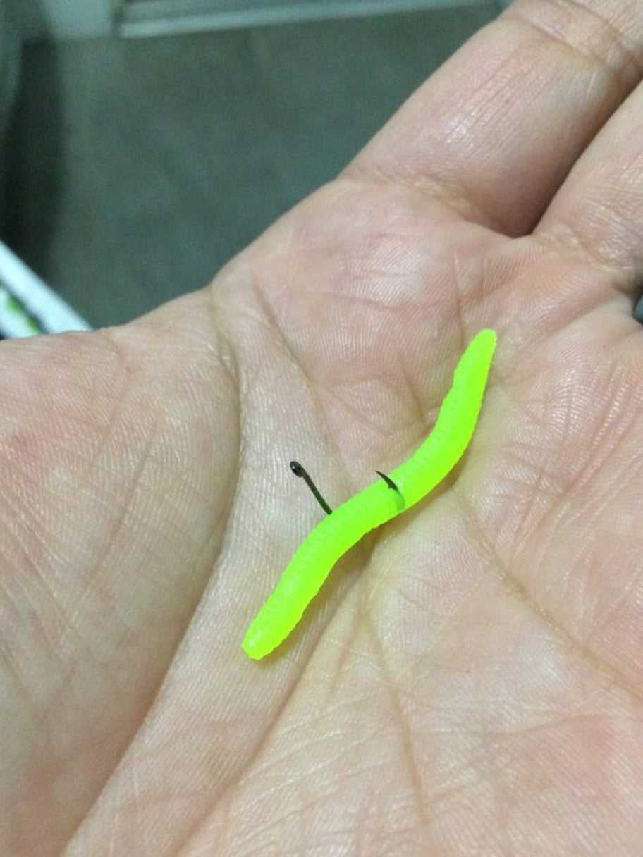 10pc 1.5” Neon Chartreuse “Mini Stick”