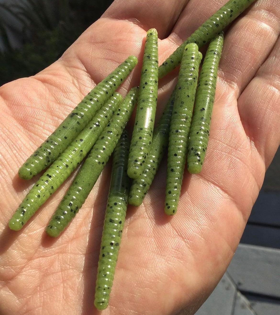 10pc 2inch Floating "Melon" Trout Stick