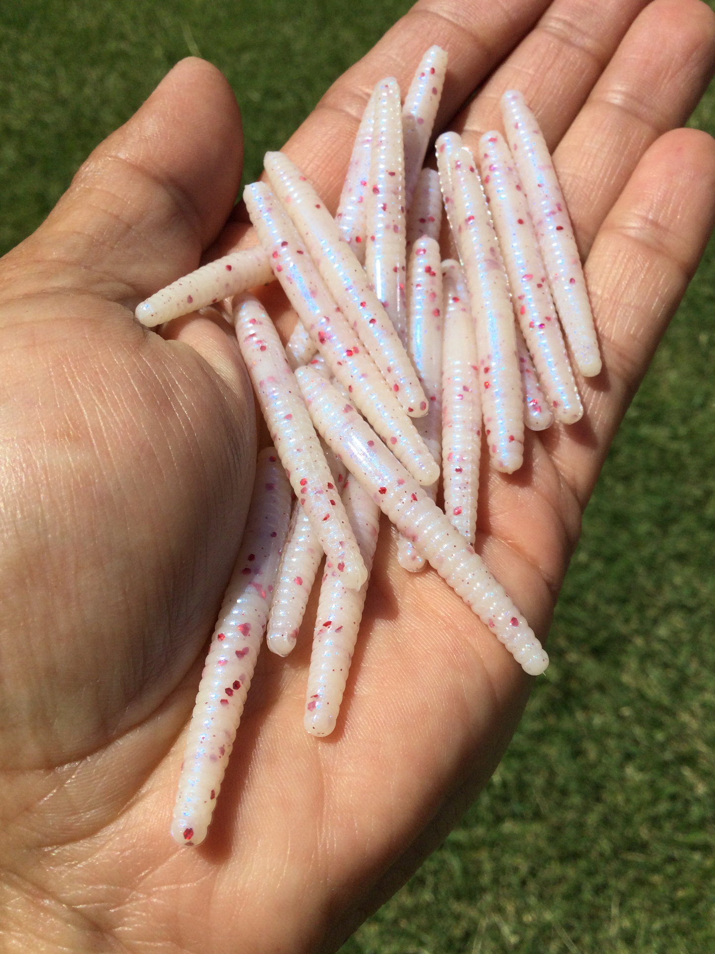 10p 2in “Pearl Red” Trout Sticks