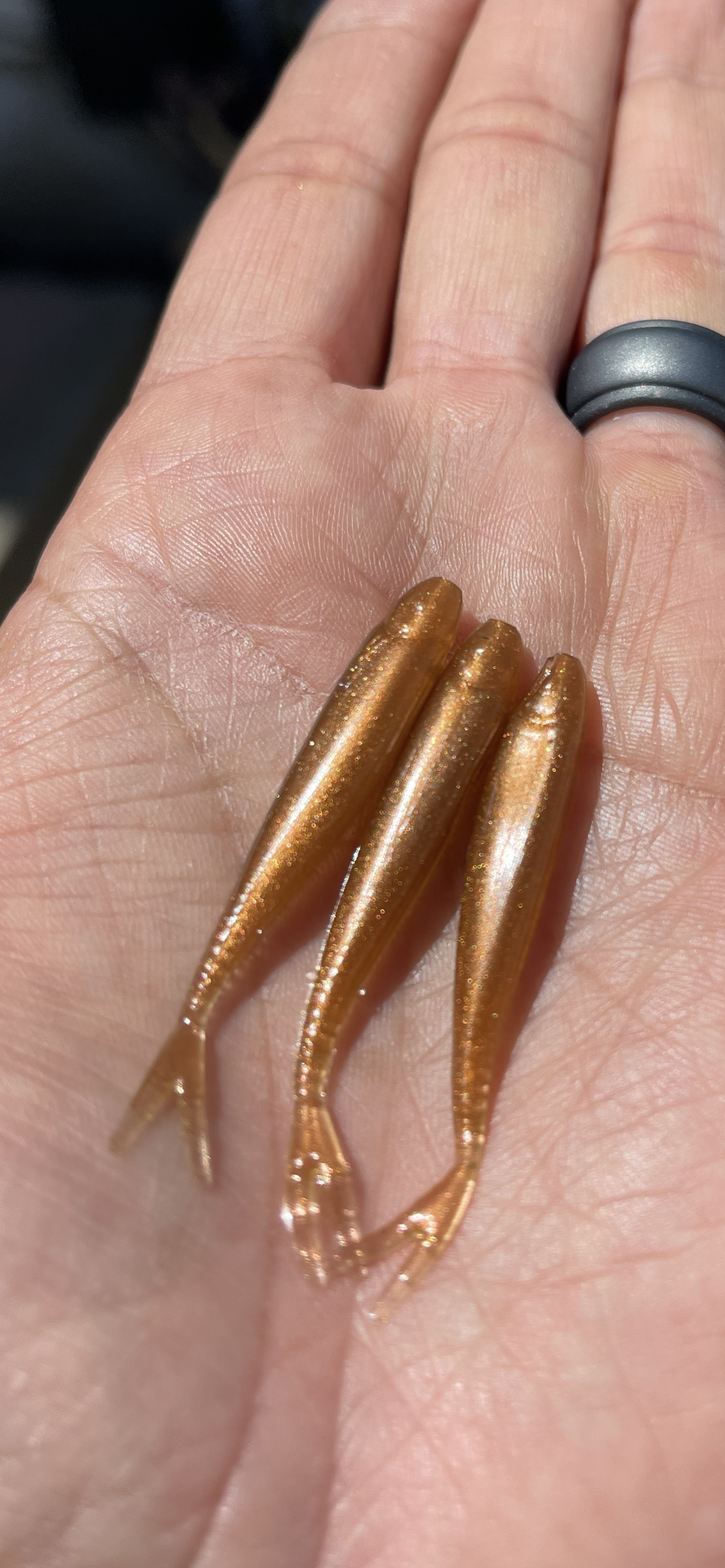 10pc 2inch “ Copper” Minnows