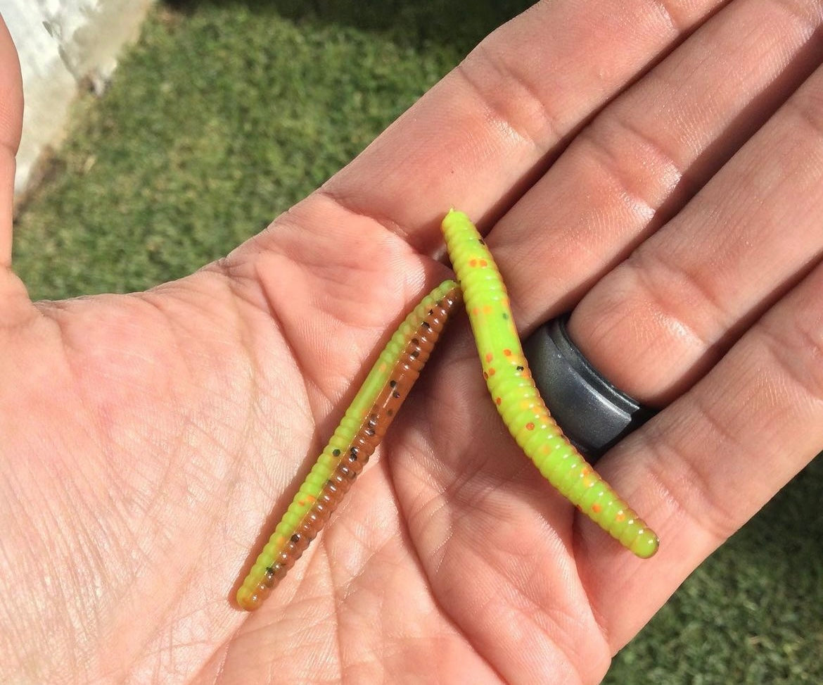 10pc 2inch "Craw Daddy" Trout Worm