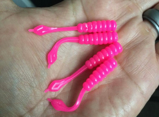 10pc 2inch "Pink" Trout Slayer