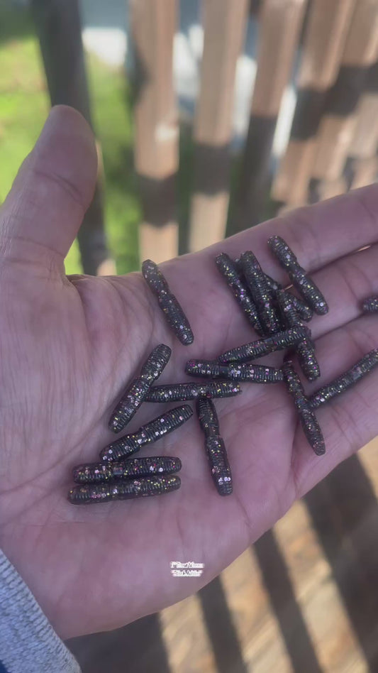 1” 10pc Trout Sticks “Black Jubilee”